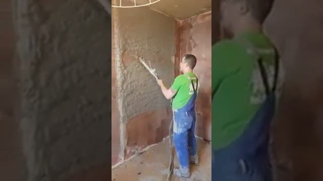 Механизированная Штукатурка !!! Станция Ритм в деле!!! смотреть онлайн