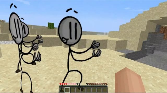 Генри Стикмен в Майнкрафте смотреть онлайн