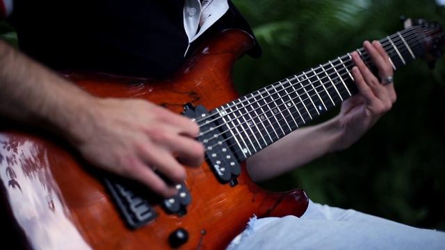 8 String Guitar Riff Drop D Metal Djent смотреть онлайн