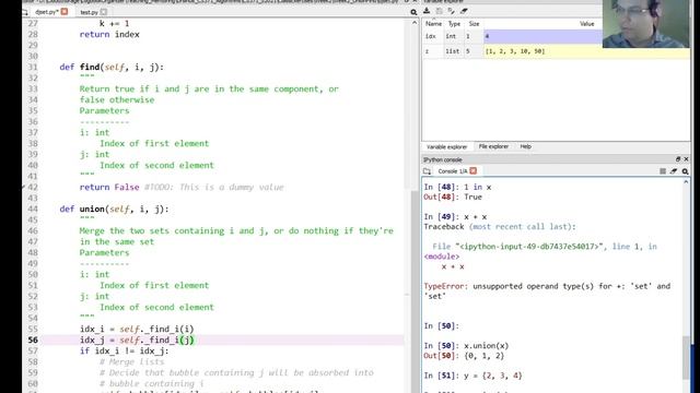 CS 371: Union Find Class Idea 1: Improving with Sets смотреть онлайн