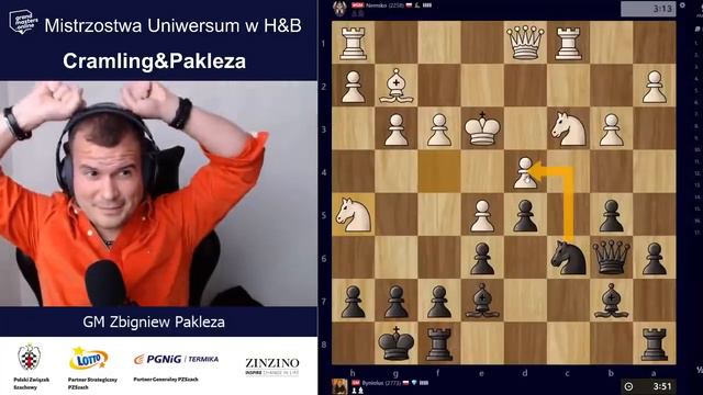 Zbigniew Pakleza & Anna Cramling VS Bartosz Rudecki & Nemo Zhou - Hand and Brain! смотреть онлайн