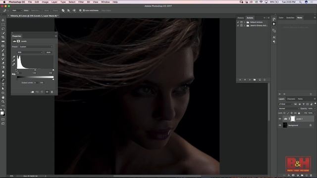 Layer Mask Basics and Adjustment Layers in Photoshop смотреть онлайн