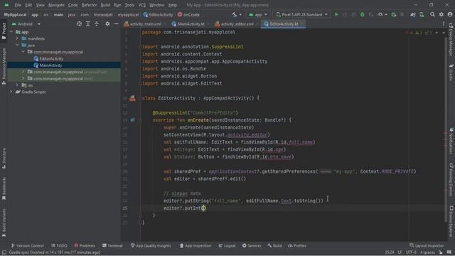 Mengenal Shared Preferences di Android Studio dengan Kotlin смотреть онлайн
