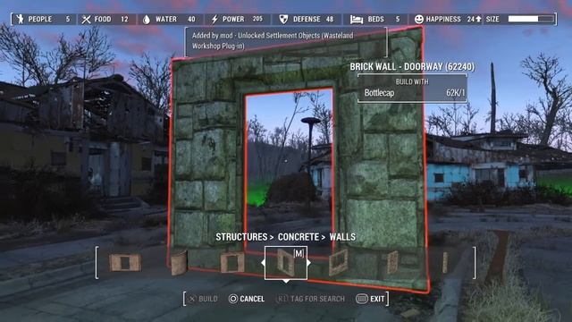 Fallout 4 PS4 MODS - UNLOCK SETTLEMENT OBJECTS WASTELAND WORKSHOP смотреть онлайн