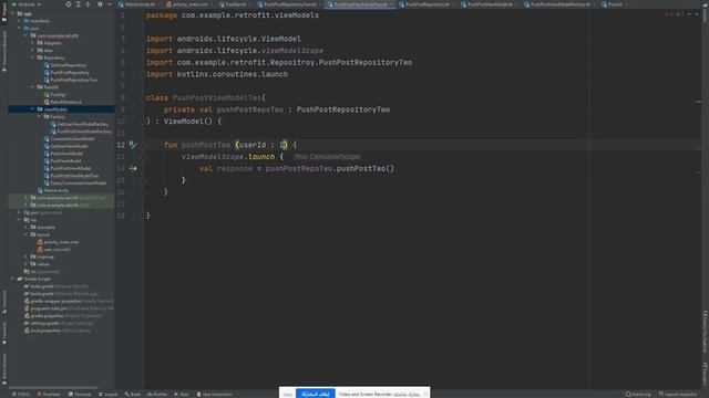 #9 Retrofit (Post with Fields) , coroutines , mvvm смотреть онлайн