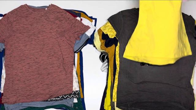 ❌Футболки мікс Швейцарія - 1й сорт. Лот 69283. Вага 16кг. Ціна 4,3€\кг. Євроманія опт. смотреть онлайн