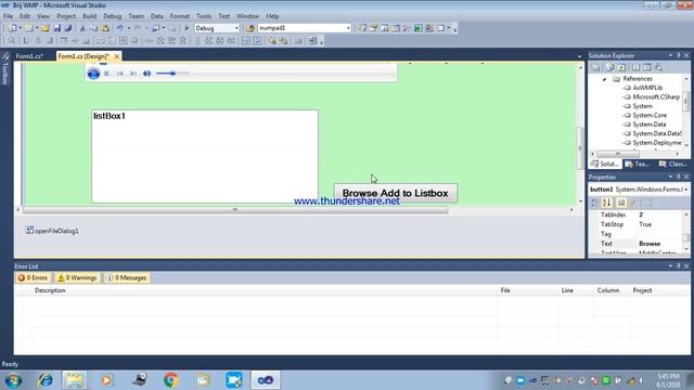 .net C# - Use of Windows Media Player tools and Play a video смотреть онлайн