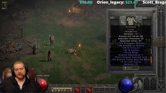 Diablo II Resurrected Rune Words - Radiance (Nef Sol Ith) смотреть онлайн