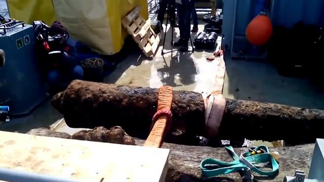 Подъем артефактов со дня Балтики 5 мая 2017 года экспедицией ЦПИ РГО. Часть 2 смотреть онлайн