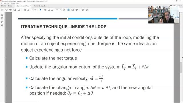 Coding vector operations, angular momentum, and torque in VPython смотреть онлайн