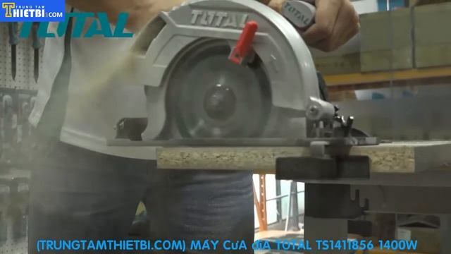Trải nghiệm máy cưa đĩa TOTAL TS1141856 công suất 1400W смотреть онлайн