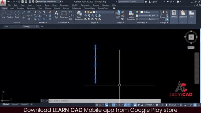 How to Delete Overlapping Lines in AutoCAD | смотреть онлайн