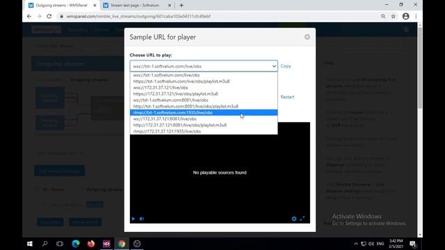 RTMP Setup In Nimble Streamer