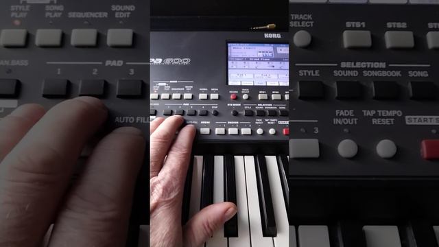 Украшаем стиль педами.Korg pa смотреть онлайн
