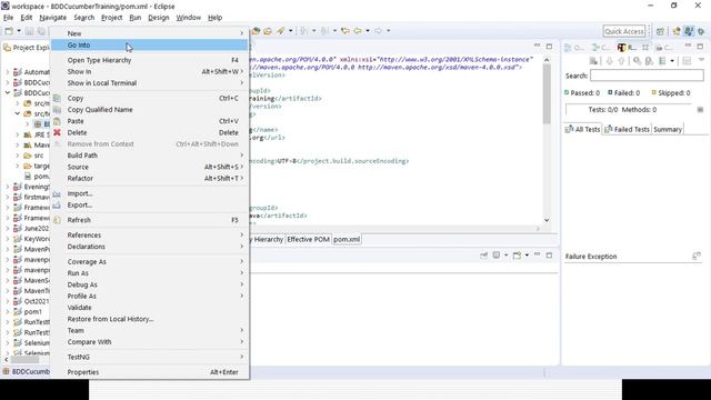 Selenium - BDD with Cucumber & Java - Develop one simple Cucumber Framework from Scratch - Session смотреть онлайн