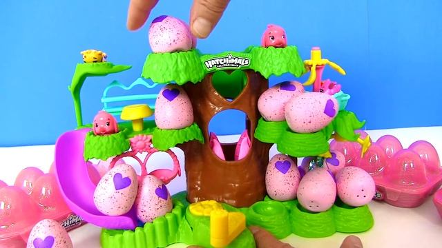 #Hatchimals Nursery ДЕТСКИЙ САД ХЭТЧИМАЛС! Сюрприз Яйца! Распаковка Игрушек | Май Тойс Пинк