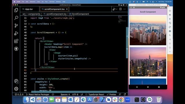 #10 React Native Scrollview in Hindi | Beginner to Advanced crash course смотреть онлайн