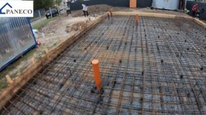 Полистиролбетон.Фундаментная плита для дома из полистиролбетона, тест канализации