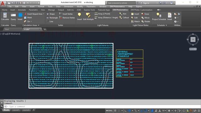 Design Master Photometrics for AutoCAD or BricsCAD: Foot-candle Levels смотреть онлайн