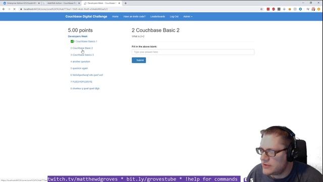 Live Coding with Matt Groves - Episode 58 - Digital Challenge updates смотреть онлайн