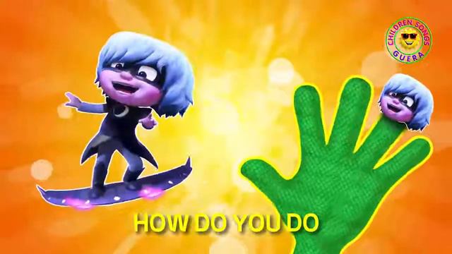 Finger Family PJ Masks Movie Nursery Rhymes By ChildrenSongs Guera