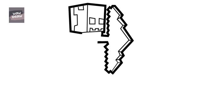 HOW TO DRAW MINECRAFT SKELETON ARCHER ? смотреть онлайн