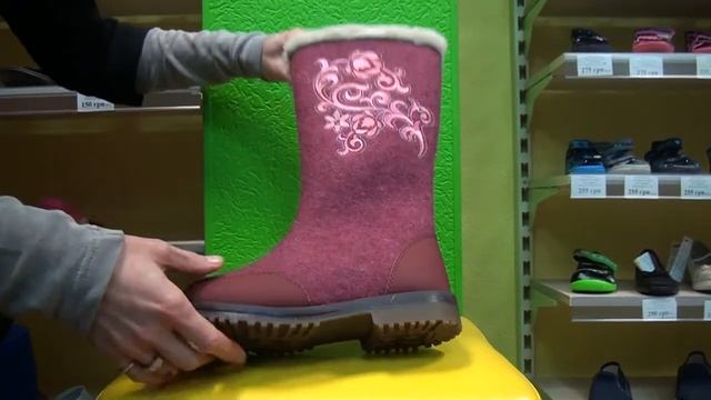 Валенки для девочки Котофей 667012-42 смотреть онлайн