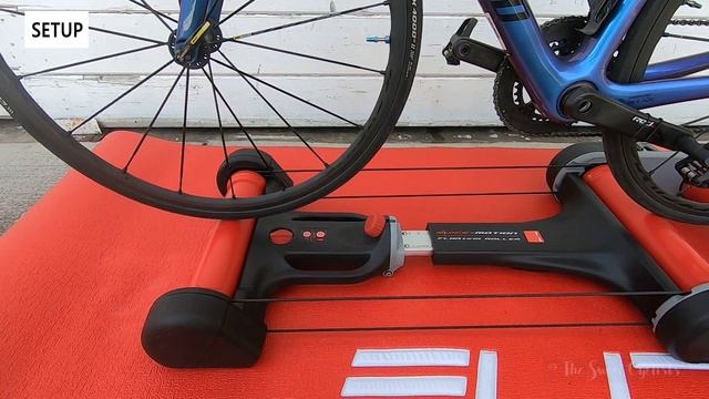 Elite Quick-Motion Roller Bicycle Trainer Review + Setup - feat. Floating Frame + Parabolic Rollers смотреть онлайн