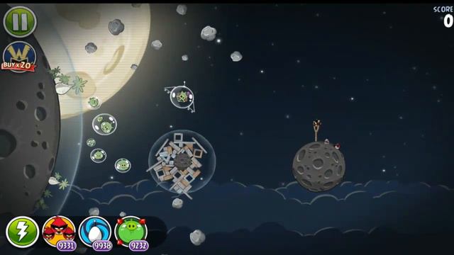 Angry Birds Space HD Pig Bang All Mirror levels (player00713) смотреть онлайн