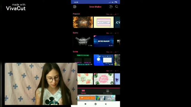 Крутое интро за 5 минут!!!/как сделать интро на телефоне/bomb baby смотреть онлайн