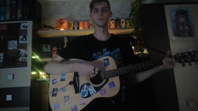 Алексей Пономарёв - а мы не ангелы парень кавер на гитаре смотреть онлайн