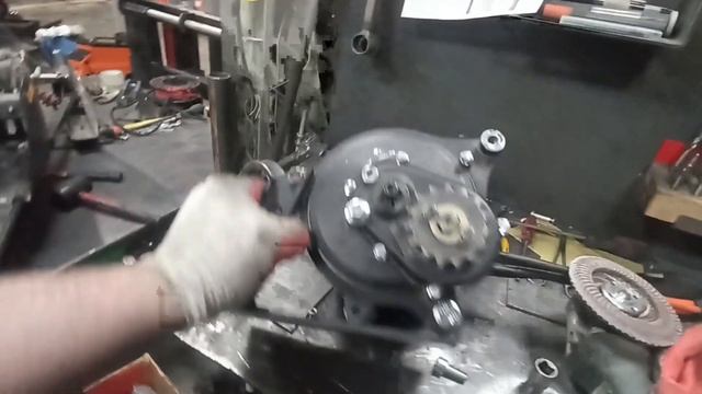 Конверсия снегохода "Русская механика", установка 3 кВт QS смотреть онлайн