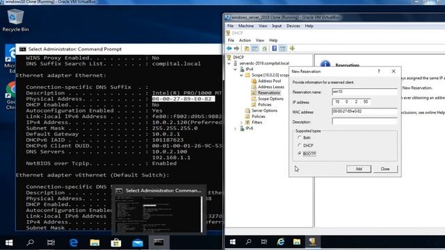 DHCP reservation in windows server 2019 | Hindi смотреть онлайн