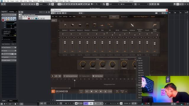 Biar Gampang Mixing Drum | Multitrack EZDrummer 3 On Cubase