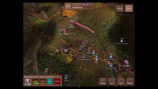 Ultimate General: Gettysburg Gameplay - Part 1 смотреть онлайн