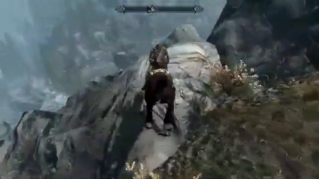 Безумный Ачивмент Жив! Цел! Конь! The Elder Scrolls V Skyrim смотреть онлайн