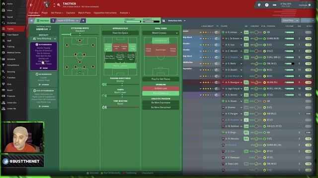 Liquid 4123 My Best Tactic for Football Manager 2019 смотреть онлайн