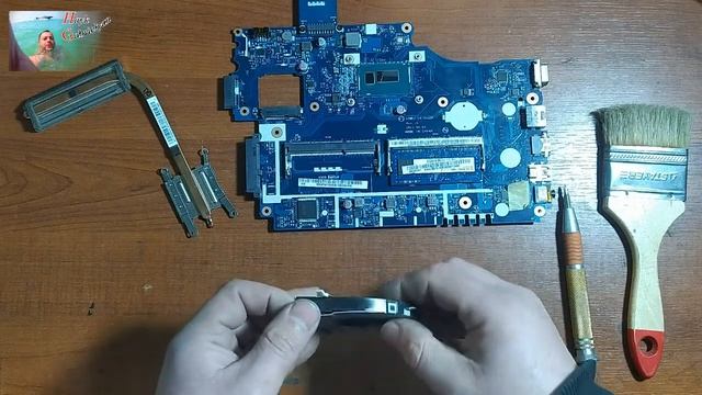 Acer Aspire E1-532 V5WE2 How to disassemble and reassemble laptop. Cleaning the notebook from dust. смотреть онлайн