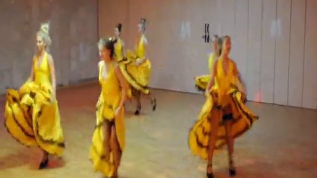 Танцевально-пластичесский коллектив ВУЛКАН Канкан смотреть онлайн