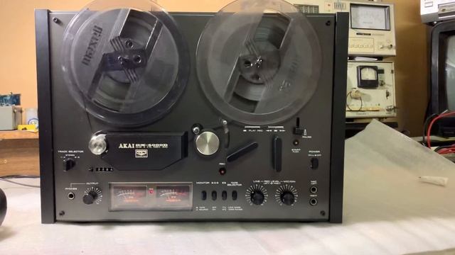 Akai GX-4000D, после ремонта и настройки