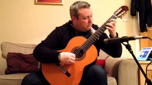 Granados - dedicatoria played on a 2015 Esteve Adalid cedar top guitar. смотреть онлайн