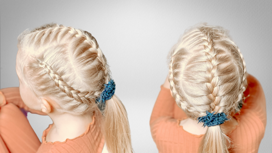 Прическа на длинные волосы _ Прически для девочек.mp4 смотреть онлайн