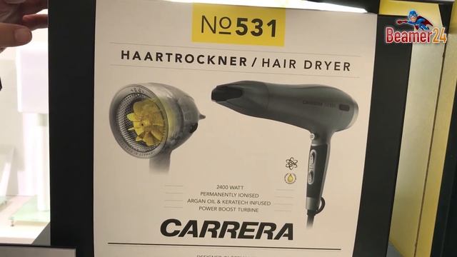Carrera Haartrockner No. 532, Profifön No. 631, Reiseföhn No. 532