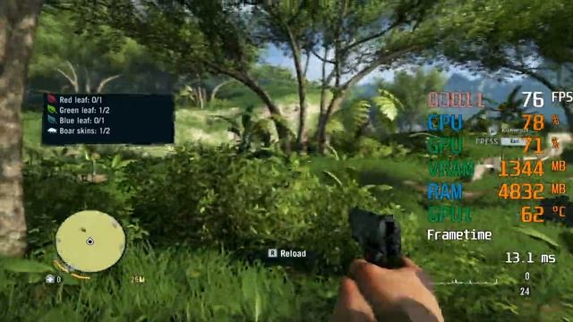 GeForce GTX 1660 -- Intel Core i5-3470 -- Far Cry 3 FPS Test смотреть онлайн