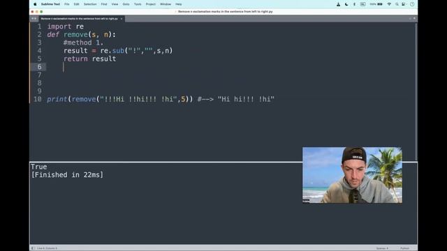 Codewars (Python?) | Remove n exclamation marks in the sentence from left to right | kyu8 смотреть онлайн
