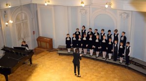 "Дождик" (муз. С. Плешака, сл. О. Сердобольского)