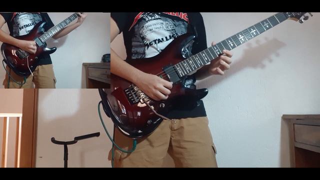 Megadeth - She-wolf guitar cover смотреть онлайн