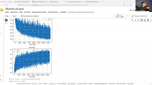 Основы глубинного обучения, группа 5 — семинар 3 смотреть онлайн