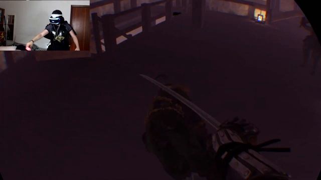 Real Swordsman Plays Swordsman VR on PS4 Pro SO FUN! смотреть онлайн