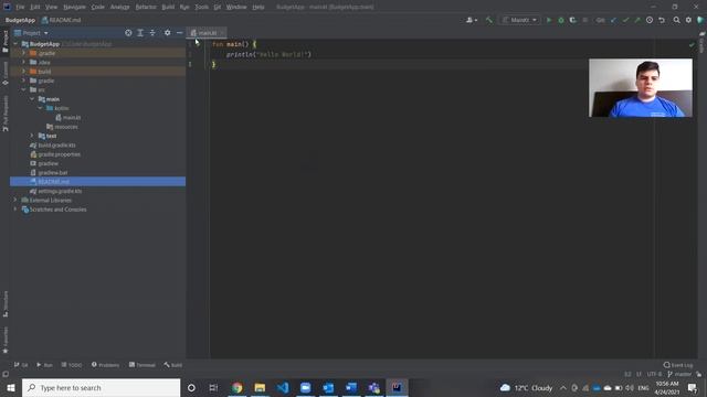 Hello World program using Kotlin смотреть онлайн